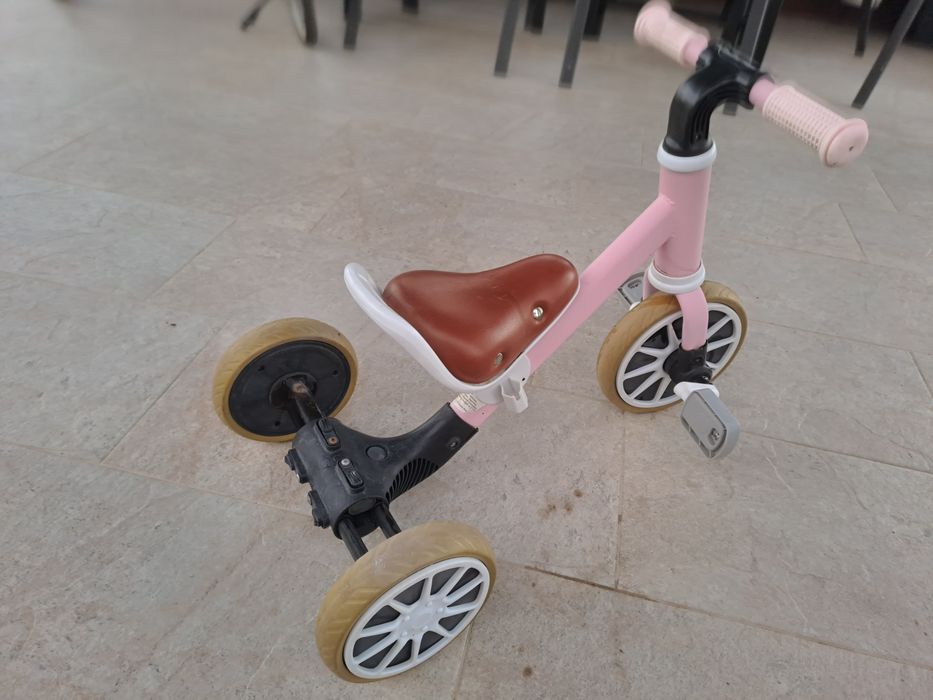 Tricicleta Eco toys pentru fetite, roz