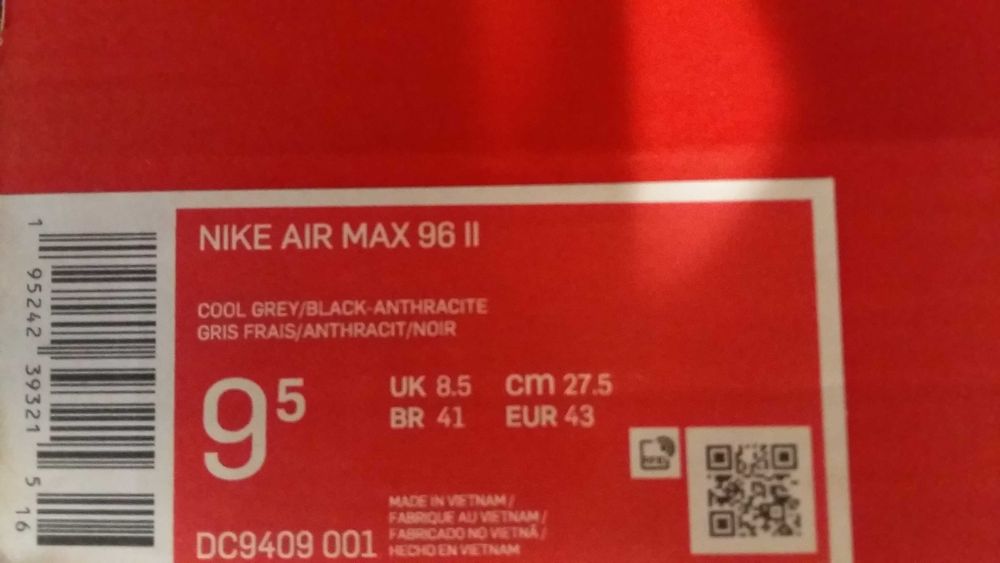 Продам кроссовки Nike Air Max 96