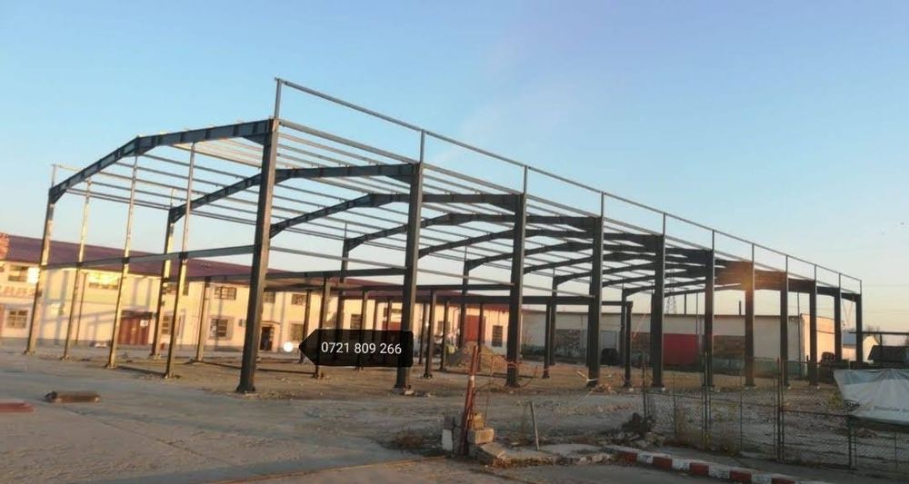 Constructii hale metalice spatii depozitare