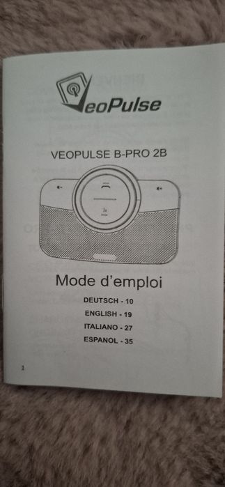 kit hands-free Bluetooth auto Veo