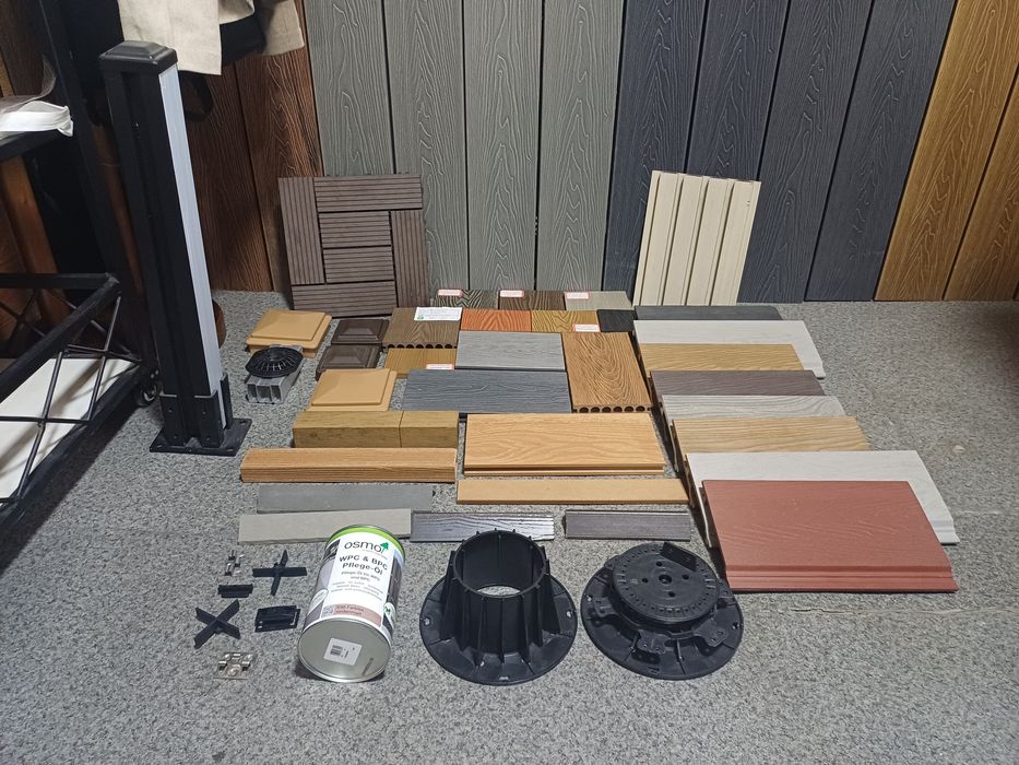 Масло для террасной доски из ДПК.