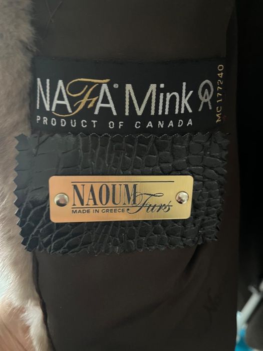 Норковая шуба из Дубая