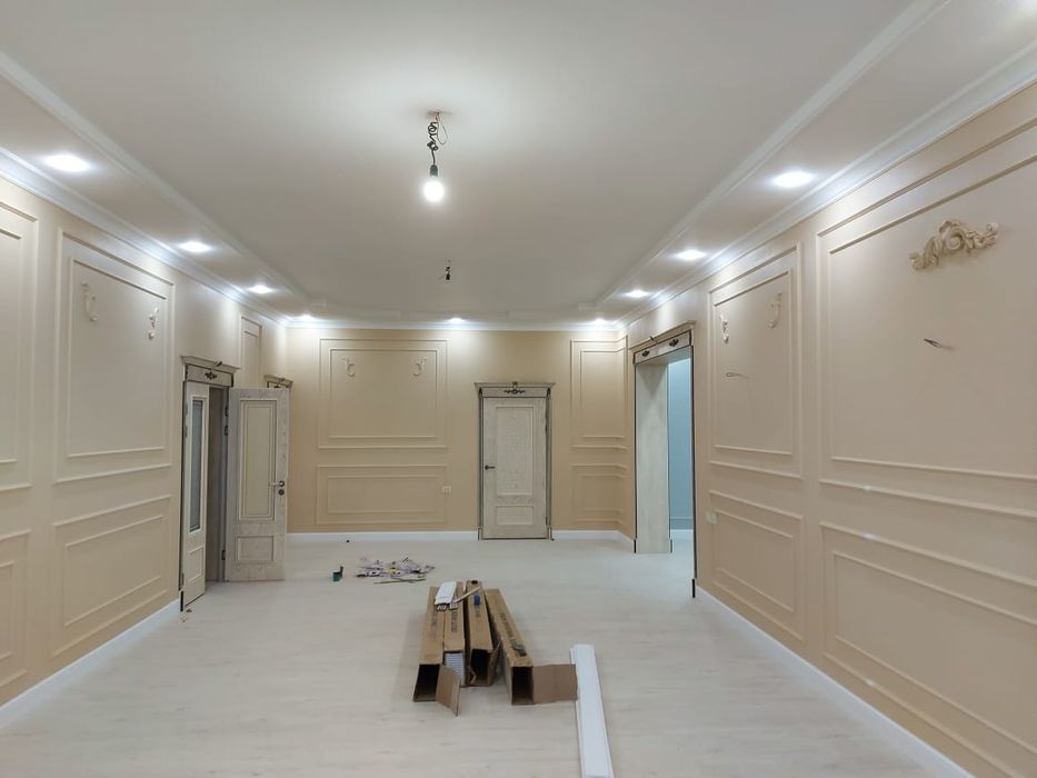 Өзбек бригадасы бар. Үй өру, гараж, баня, коттедж евро ремонт