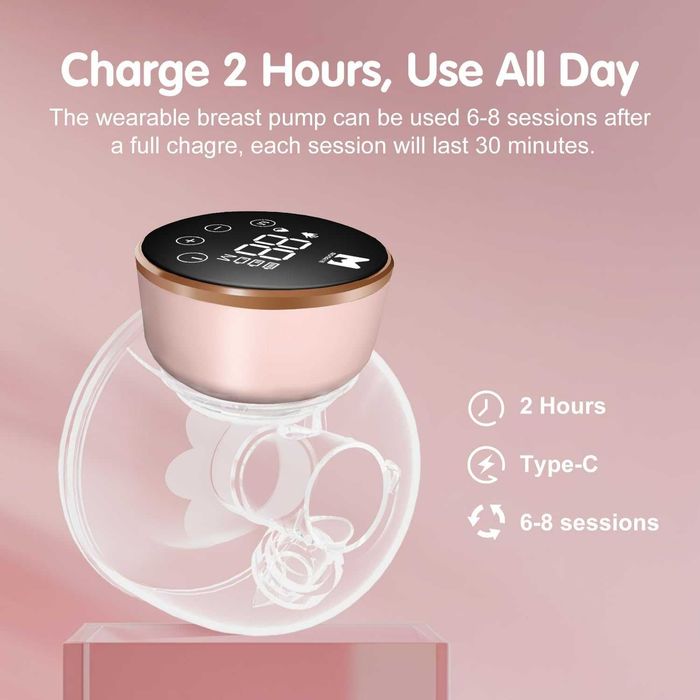 MOMAINI Носима помпа за кърма, 3 режима и 9 нива, 19/21/24 мм, 1 брой