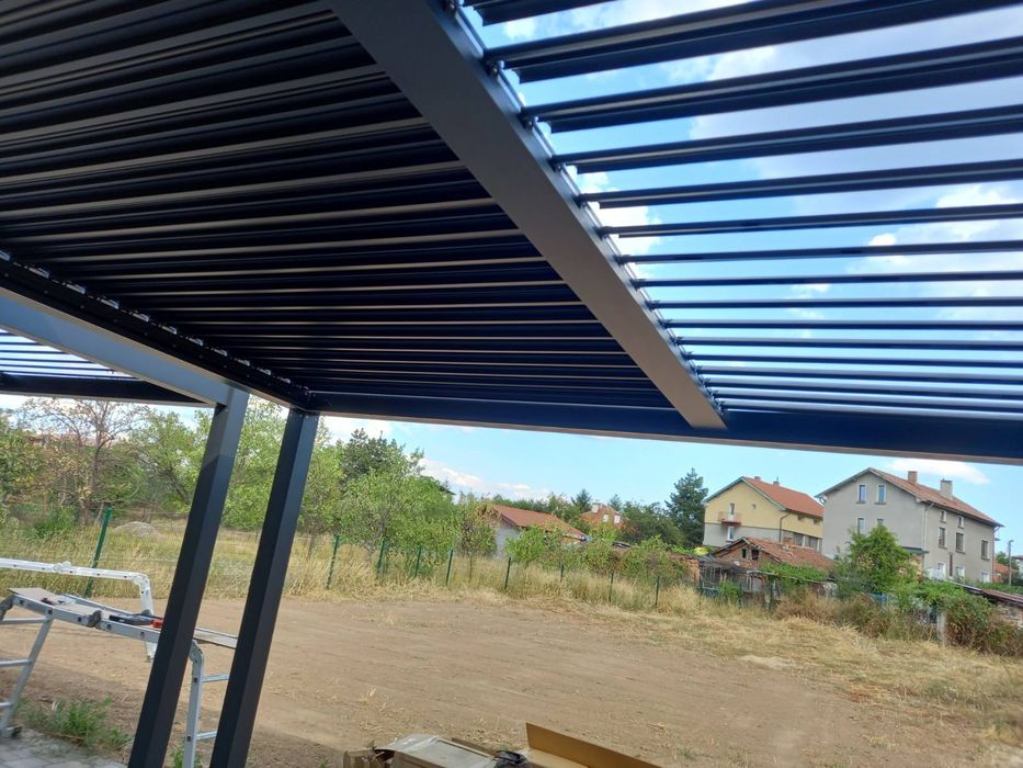 Навеси, перголи, барбекюта, огради, сглобяване на тенти. Строителство