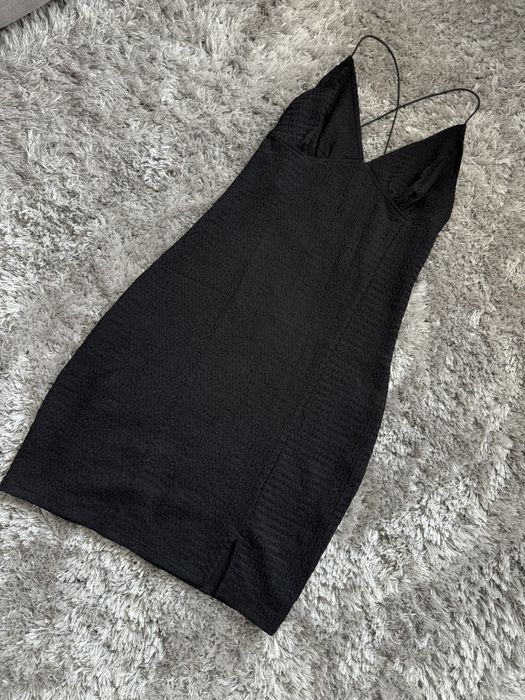 Черна къса рокля H&M
