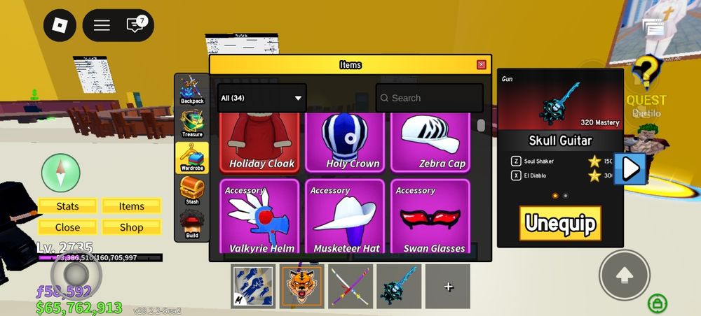 Продам акк блокс фрукт