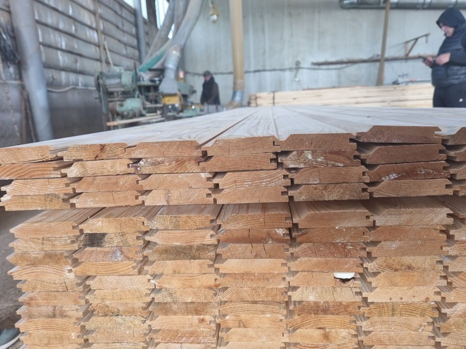 Lambriu pin nordic si molid termotratat fatade lemn