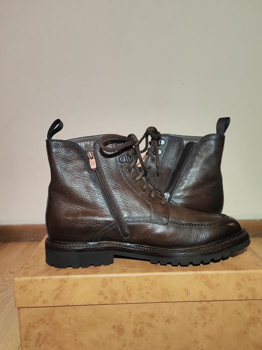 итальянские кожаные ботинки