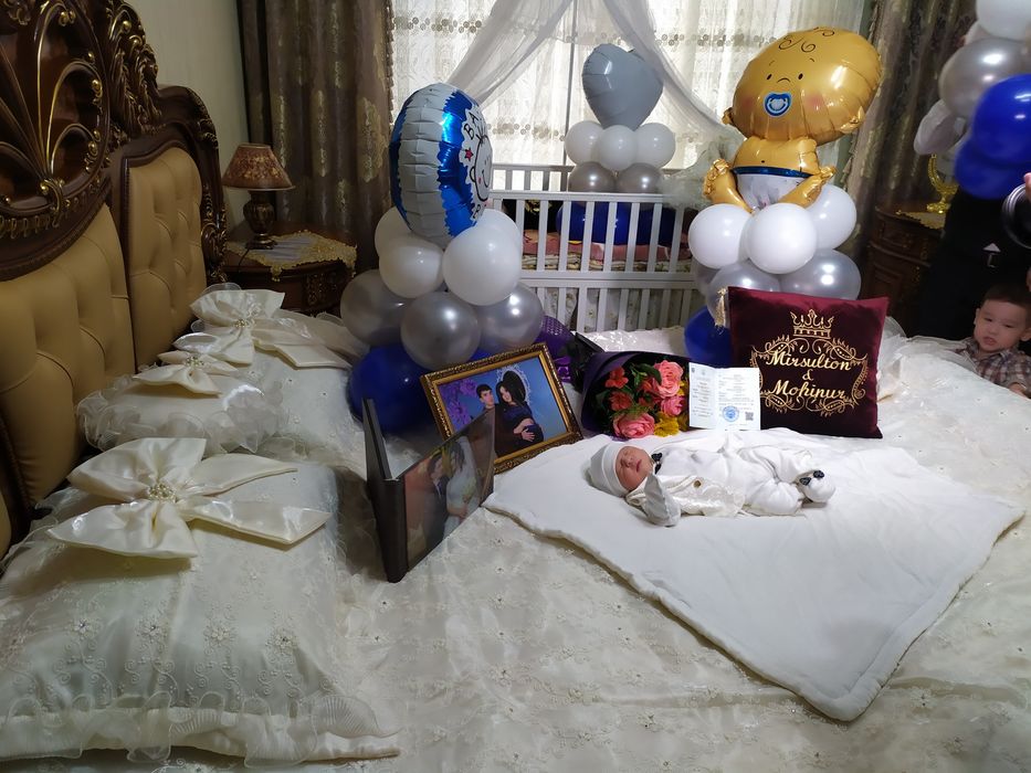 Pakrival oq  svadebniy rosa chroyl yengidek