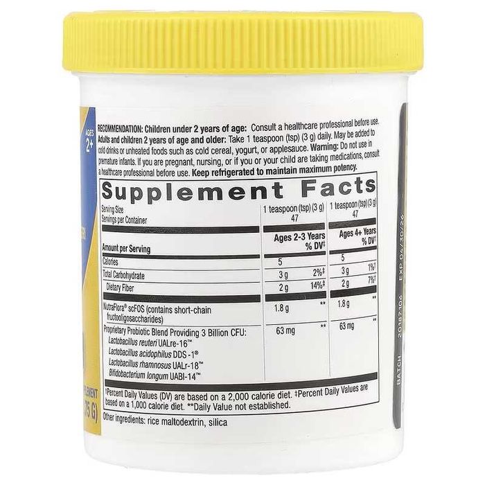 Nature's Natures Way Primadophilus Reuteri Пробиотик в порошке