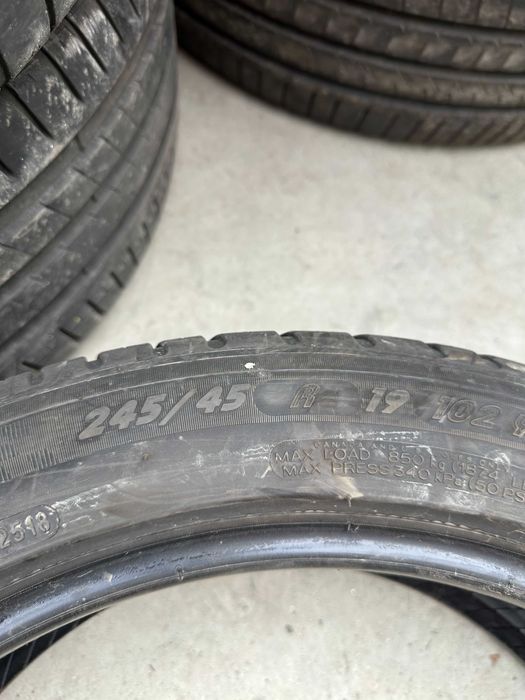 Michelin 245/45R19 - Anvelope Vara, Stare excelenta, Garantie 100%!