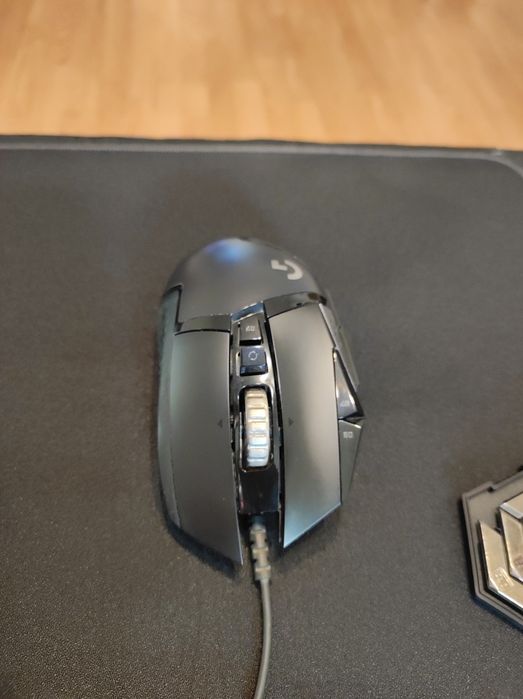 Геймърска мишка Logitech G502 Hero и MousePad/Подложка COUGAR