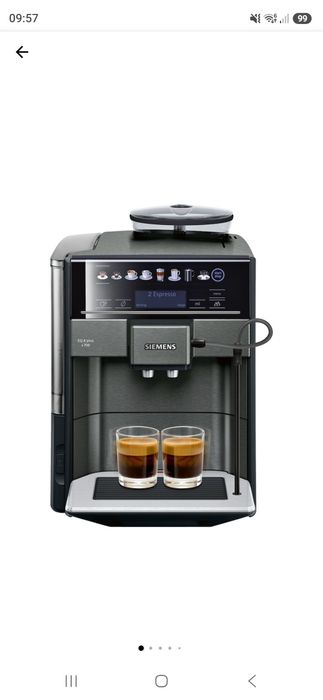 Vand Espressor automat SIEMENS TE 657319RW, 1500W, functie oneTouch, negru