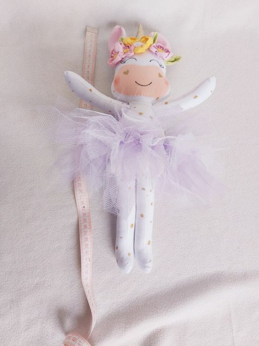 Кукла Еднорог ръчна изработка