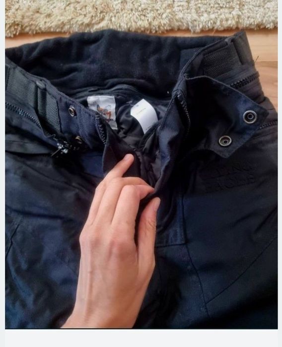 Pantaloni moto impermeabili cu protectii Flying Eagle