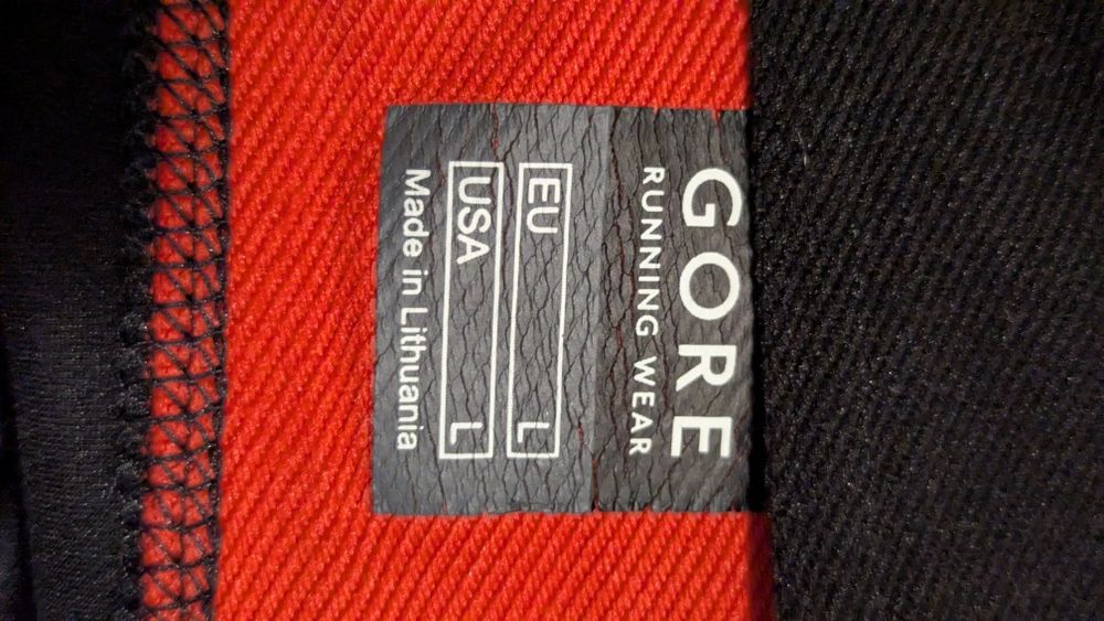 Windstopper Gore running wear mărimea M-L