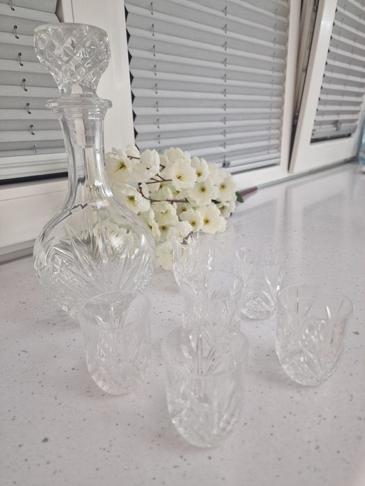 Графин хрусталь  +6 стопок