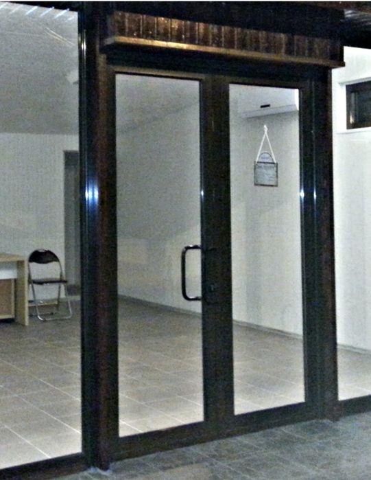 Ușă dubla  termopan mahon
