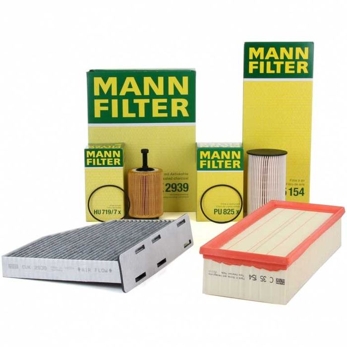 Pachet filtre și ulei Castrol 5w30 5 L. pentru revizie Octavia II/Passat B6/Golf V,VI/Touran/Superb II/Audi A3/Seat Altea - reducere preț ulei