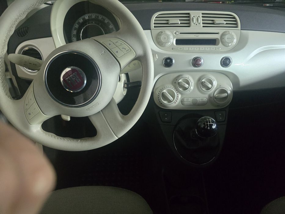Fiat 500 , 2010 euro 5 decapotabila