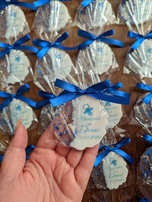 Магнити от епоксидна смола бебешка погача/ епокси магнити бебешка пита