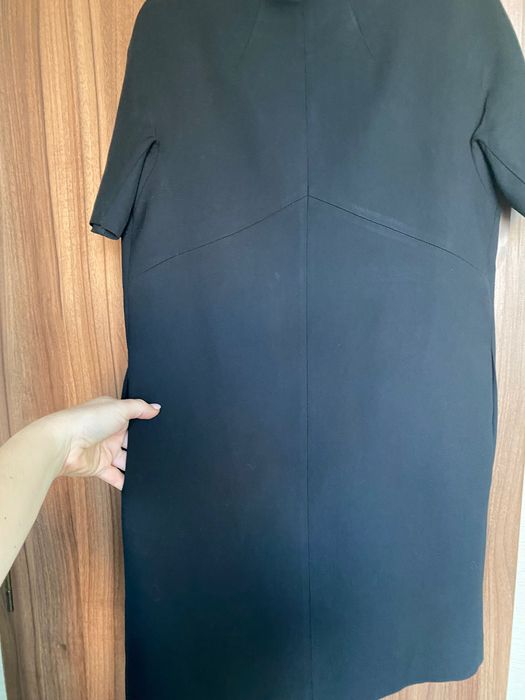 Massimo dutti черна рокля 38 размер