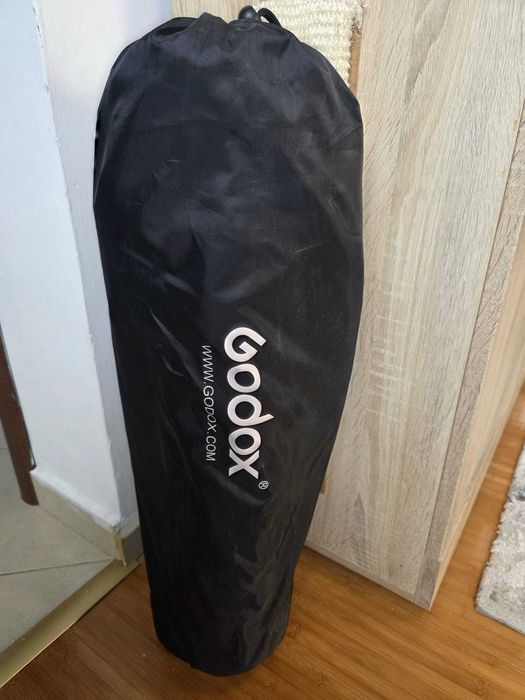 Godox SLB60W lumină portabila+studio cu softbox și stativ-ca nou