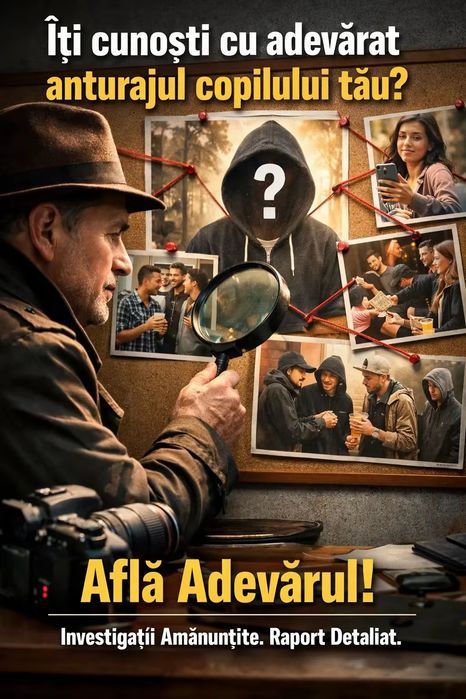 DETECTIV PRIVAT Filaj /Gasire persoane / Verificari anti-interceptare