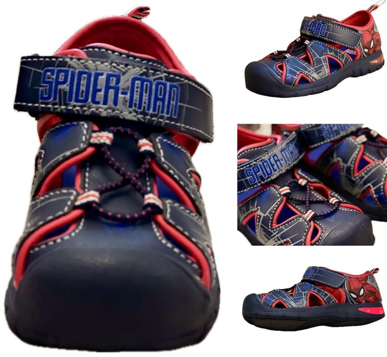 Marvel, Spiderman. Сандали с светящейся подошвой из США. Ориг. Раз 29