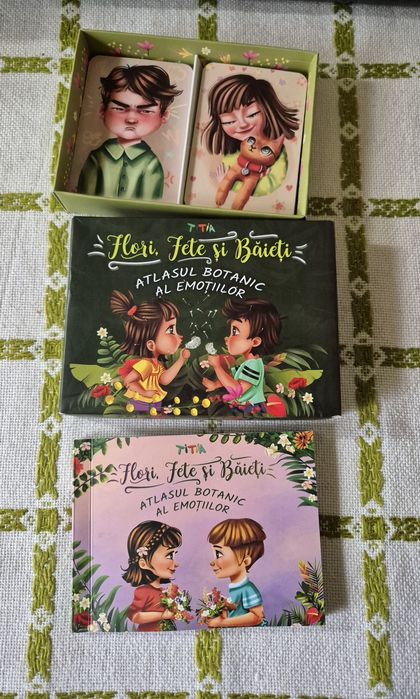 Atlasul Botanic al Emoțiilor joc carte copii