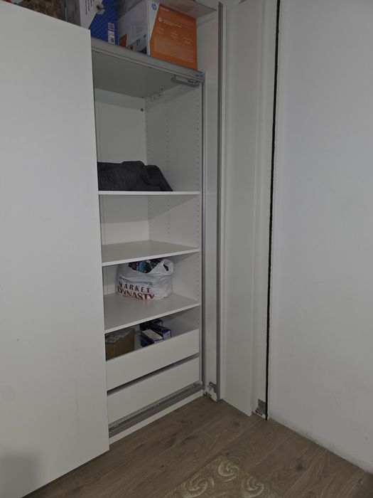 Vand pat Malm 90x200 dulap pax ikea