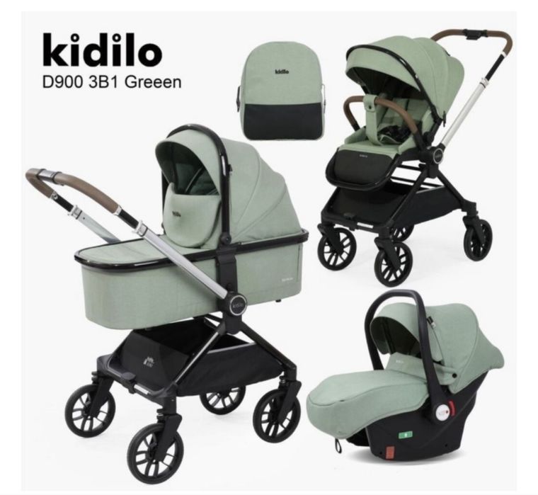 Коляска Kidilo 3в1