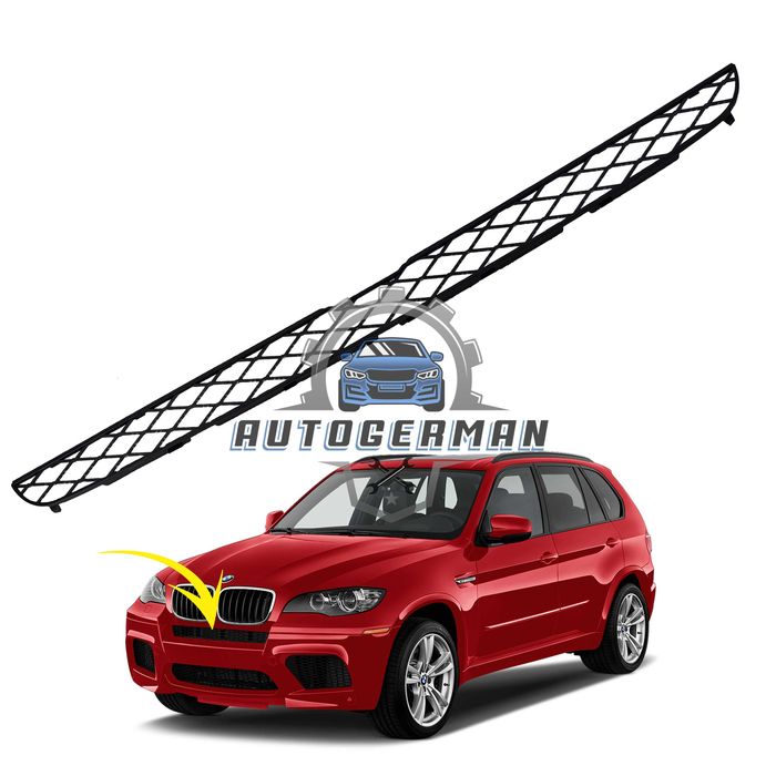 Централна решетка BMW X5 E70 LCI Facelift 2006-2014 предна броня бъбреци декоративна решетка БМВ Х5 нова OEM стил M пакет SUV резервна част