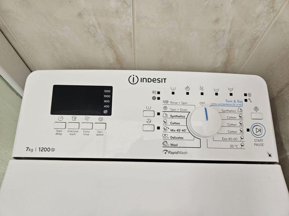 Mașină spălat Indesit, 7 kg, 1200 rpm