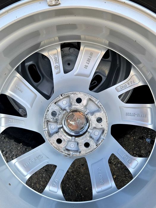 Оригинални джанти за Hündai 17" 5х114,3