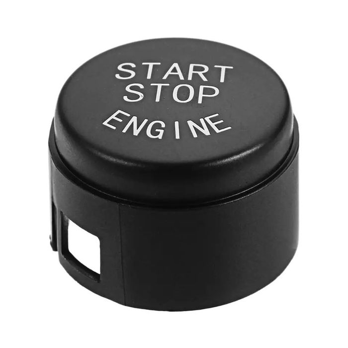 Buton start stop negru mat oem Bmw Seria GT 5 6 7 F01 F02 F07 F10 F11