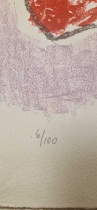 Litografie color Marcel Janco