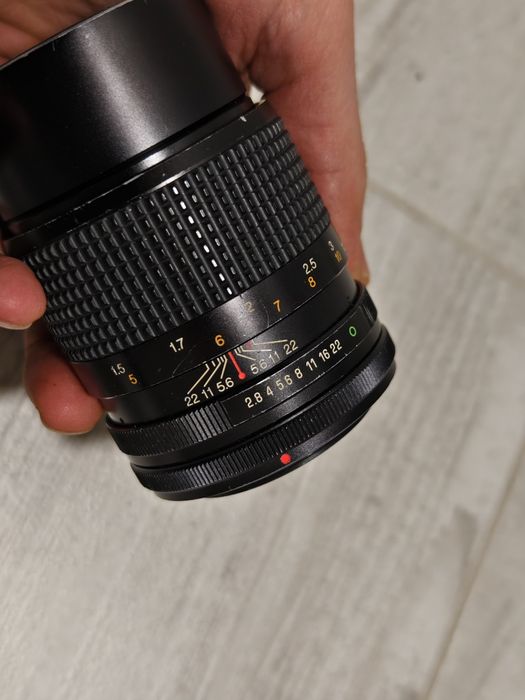 Obiectiv Tokina 135 2.8  montura canon C/FD