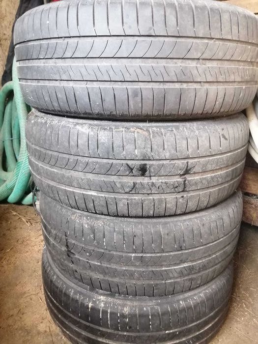 Set 4 jante aluminiu R16 originale Seat / VW cu anvelope 205/55 R16.