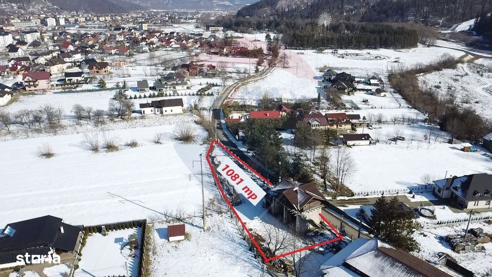 Teren intravilan 1081 mp + construcție 230 mp – Gura Humorului,