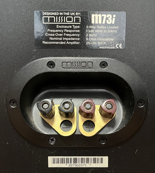 Set boxe Mission M73i