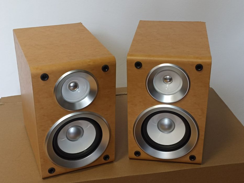 Set/PerecheBoxeAudio-Raft SB-PM21, 6ohmi, 2x40W, impecabile, cu plasa protecție, originale-Panasonic.