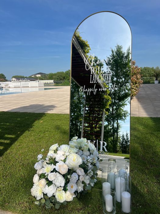 Oglinda personalizabila cu stikere