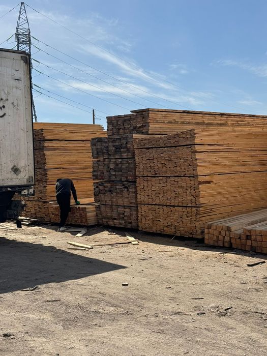 Доски! Пиломатериалы! За куб от  60тыс тг