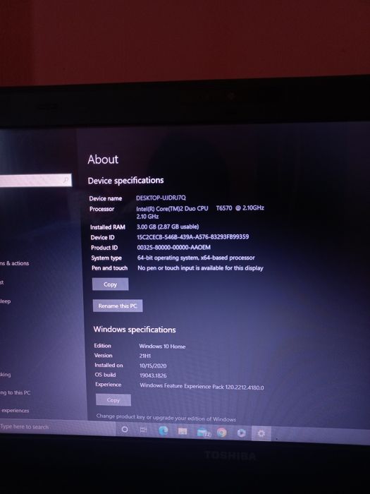 Laptop Toshiba Satellite C660-1GE – Fiabil și gata de utilizare!
