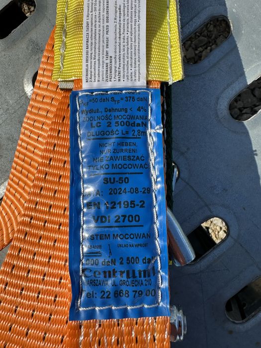 Триточкови колани за автовоз / автоплатформа / ремарке / пътна помощ