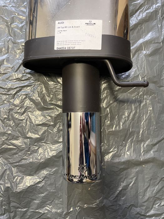 Remus Audi ауспух  ремус спортно гърне