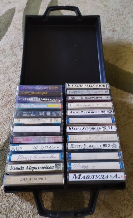 Набор аудио кассет Узбекской эстрады