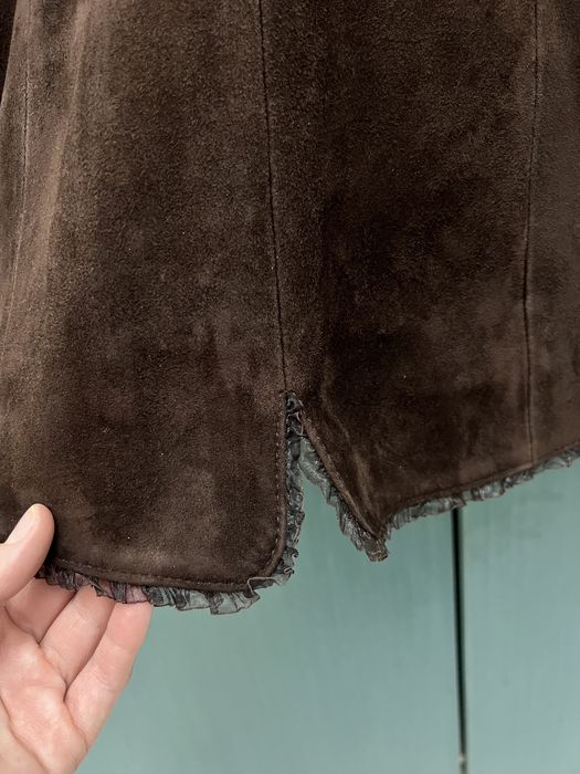 Замшевый жакет